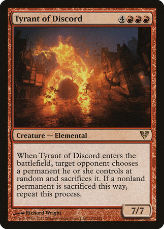 Tyrant of Discord [Avacyn Restored] | The Time Vault CA