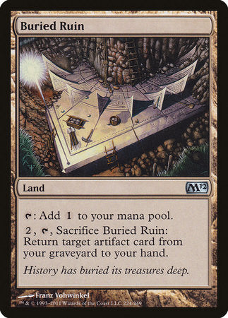 Buried Ruin [Magic 2012] | The Time Vault CA