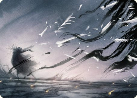 Shadow Prophecy Art Card [Dominaria United Art Series] | The Time Vault CA