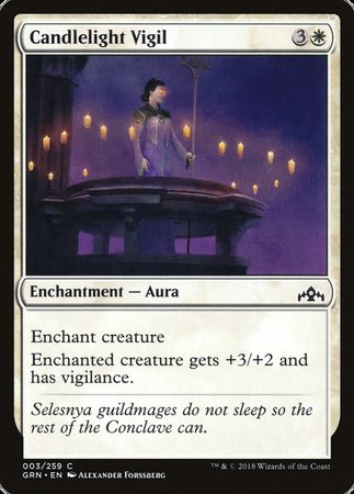 Candlelight Vigil [Guilds of Ravnica] | The Time Vault CA