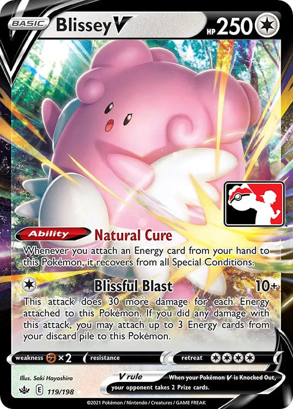 Blissey V (119/198) [Prize Pack Series One] | The Time Vault CA