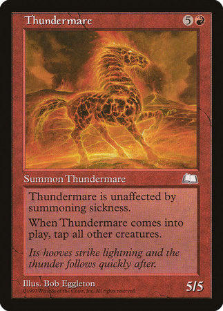 Thundermare [Weatherlight] | The Time Vault CA