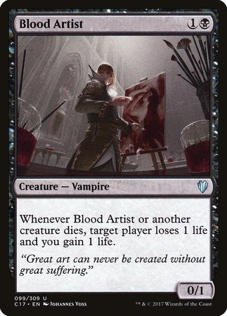 Blood Artist [Commander 2017] | The Time Vault CA