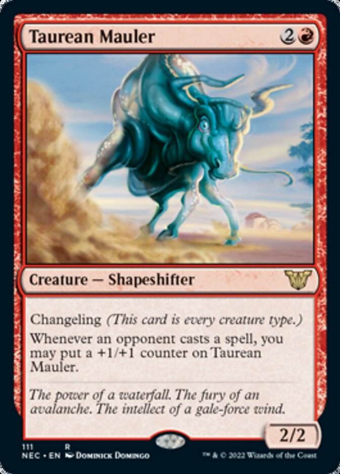 Taurean Mauler [Kamigawa: Neon Dynasty Commander] | The Time Vault CA
