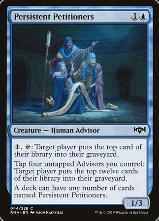 Persistent Petitioners [Ravnica Allegiance] | The Time Vault CA