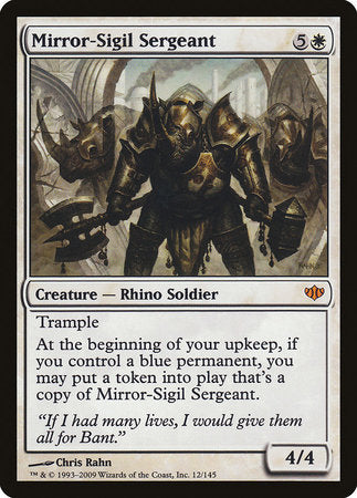 Mirror-Sigil Sergeant [Conflux] | The Time Vault CA