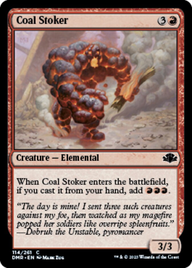 Coal Stoker [Dominaria Remastered] | The Time Vault CA