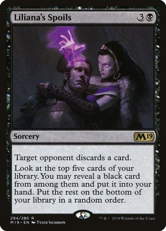 Liliana's Spoils [Core Set 2019] | The Time Vault CA