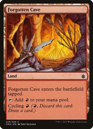 Forgotten Cave [Commander Anthology] | The Time Vault CA