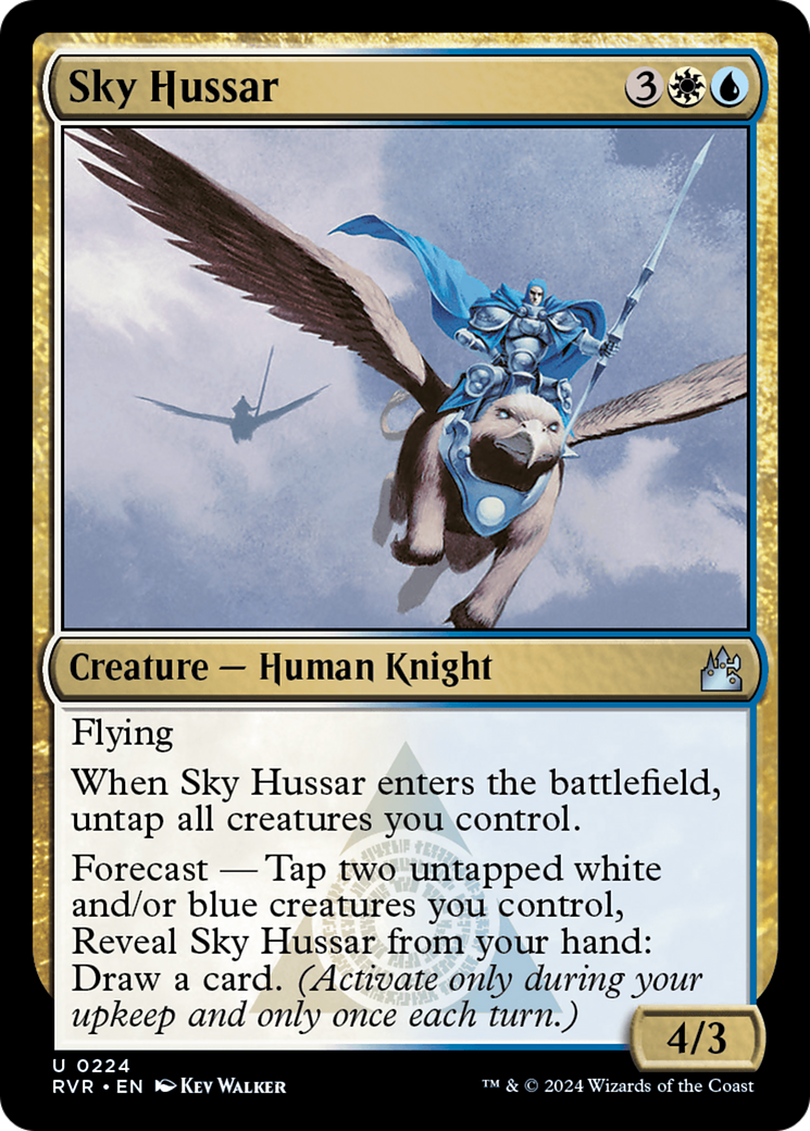 Sky Hussar [Ravnica Remastered] | The Time Vault CA