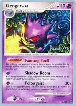 Gengar LV.43 (18/100) (Queengar - Jason Martinez) [World Championships 2009] | The Time Vault CA