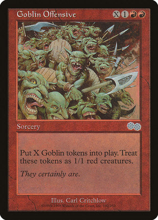 Goblin Offensive [Urza's Saga] | The Time Vault CA