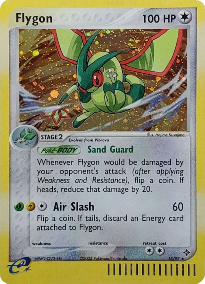 Flygon (15/97) (Theme Deck Exclusive) [EX: Dragon] | The Time Vault CA