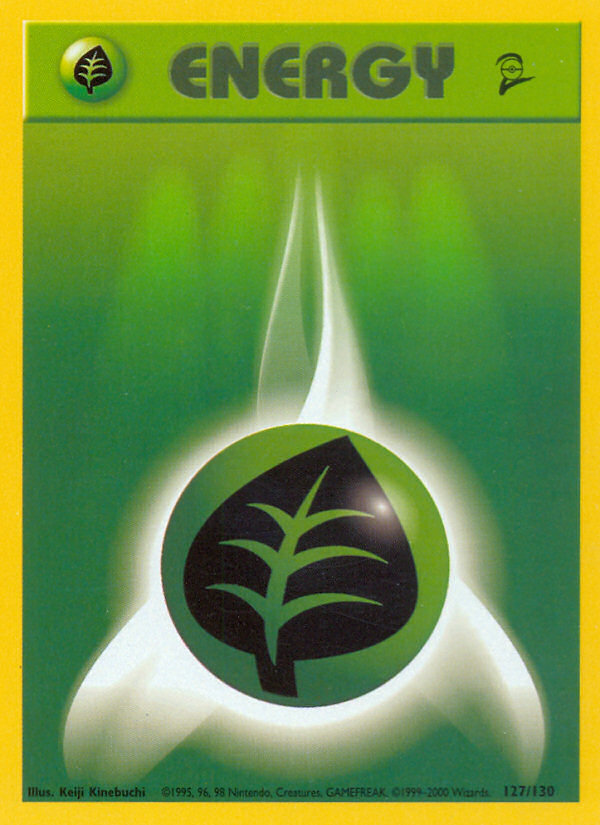 Grass Energy (127/130) [Base Set 2] | The Time Vault CA