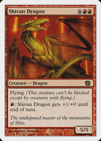 Shivan Dragon [Eighth Edition] | The Time Vault CA