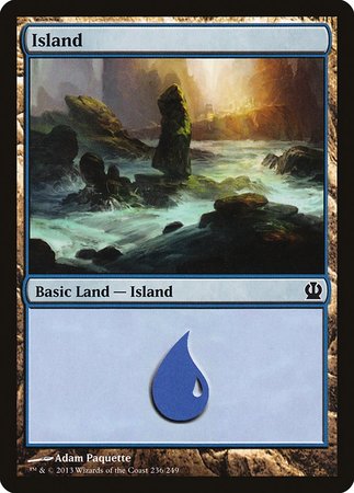 Island (236) [Theros] | The Time Vault CA