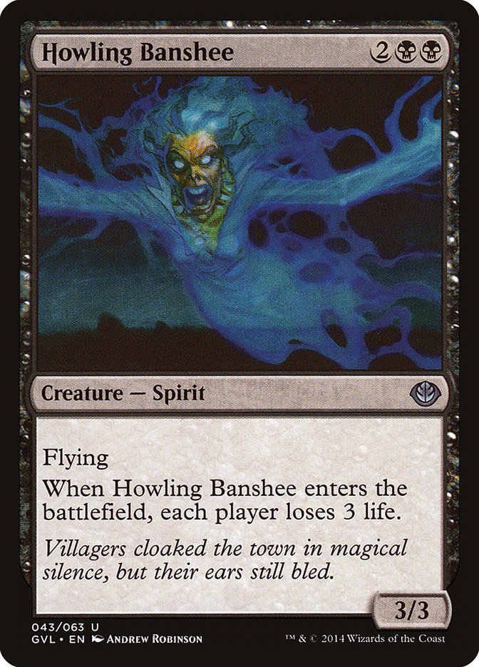 Howling Banshee (Garruk vs. Liliana) [Duel Decks Anthology] | The Time Vault CA