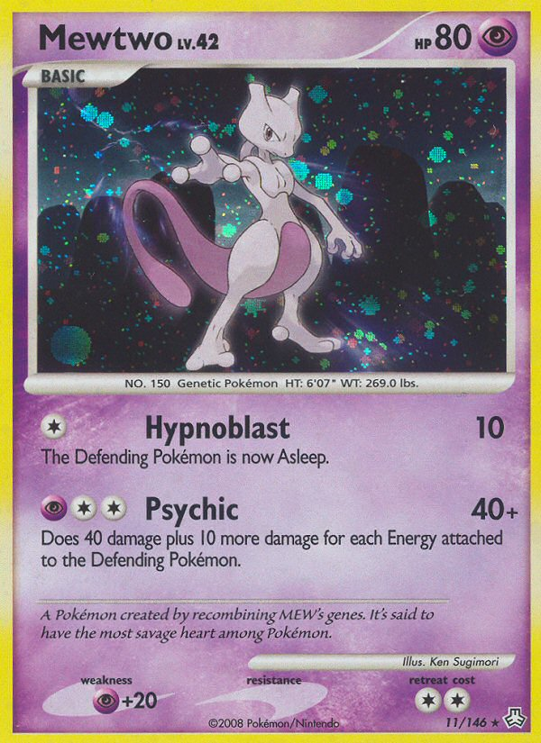 Mewtwo (11/146) [Diamond & Pearl: Legends Awakened] | The Time Vault CA