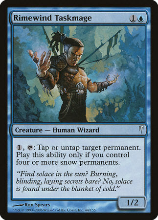 Rimewind Taskmage [Coldsnap] | The Time Vault CA