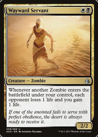 Wayward Servant [Amonkhet] | The Time Vault CA