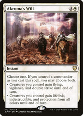 Akroma's Will [Commander Legends] | The Time Vault CA