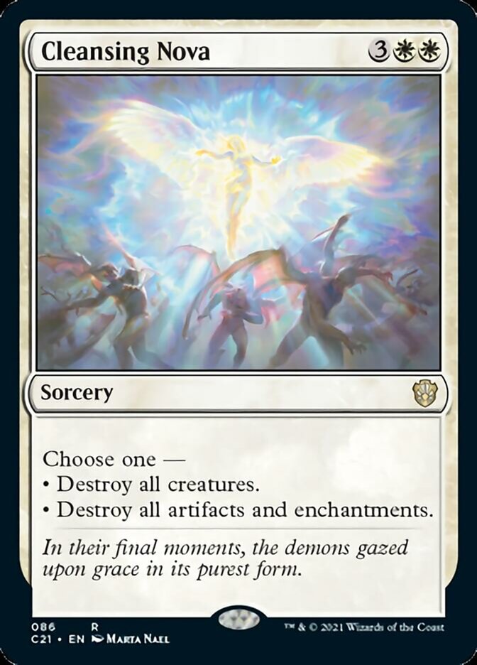 Cleansing Nova [Commander 2021] | The Time Vault CA