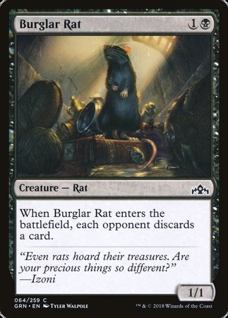 Burglar Rat [Guilds of Ravnica] | The Time Vault CA