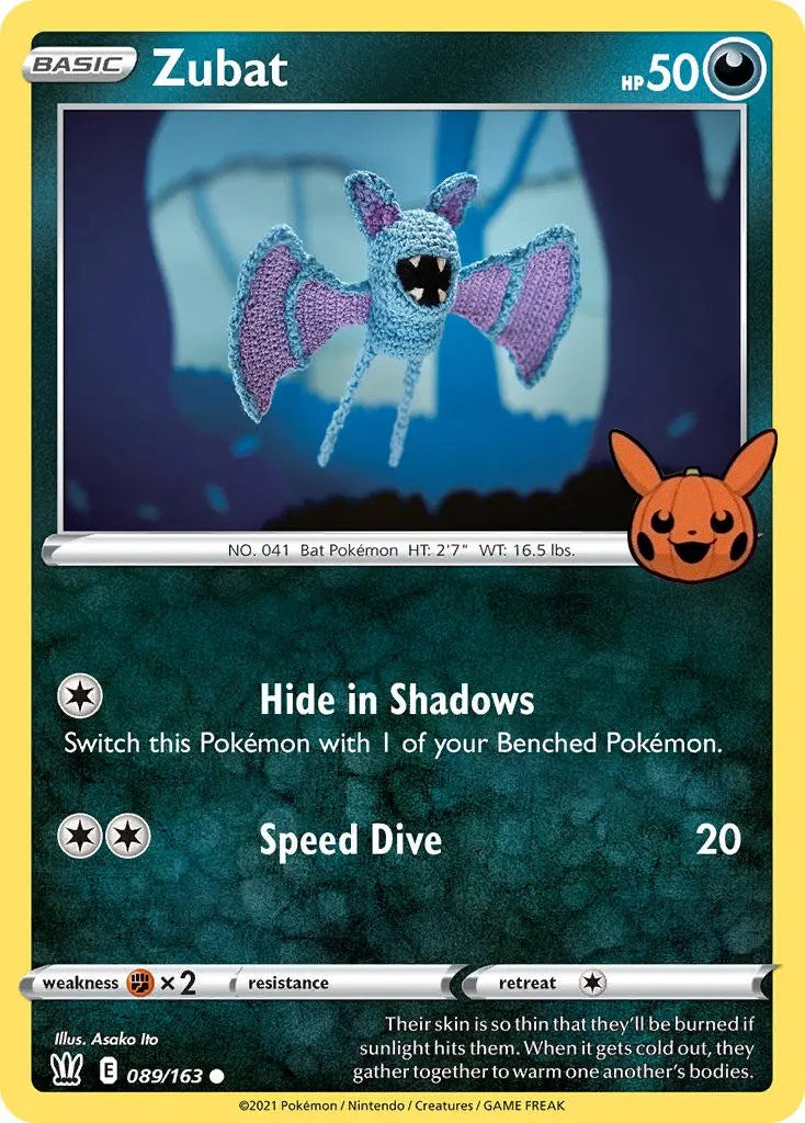 Zubat (089/163) [Trick or Trade] | The Time Vault CA