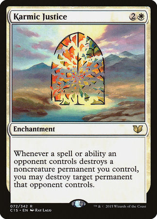 Karmic Justice [Commander 2015] | The Time Vault CA