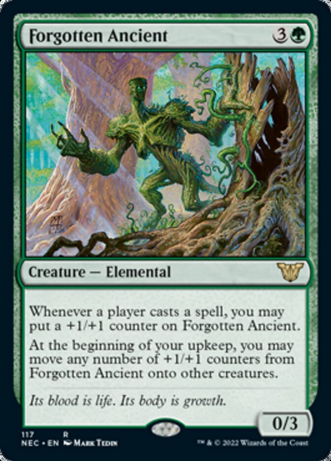Forgotten Ancient [Kamigawa: Neon Dynasty Commander] | The Time Vault CA