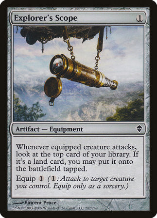 Explorer's Scope [Zendikar] | The Time Vault CA