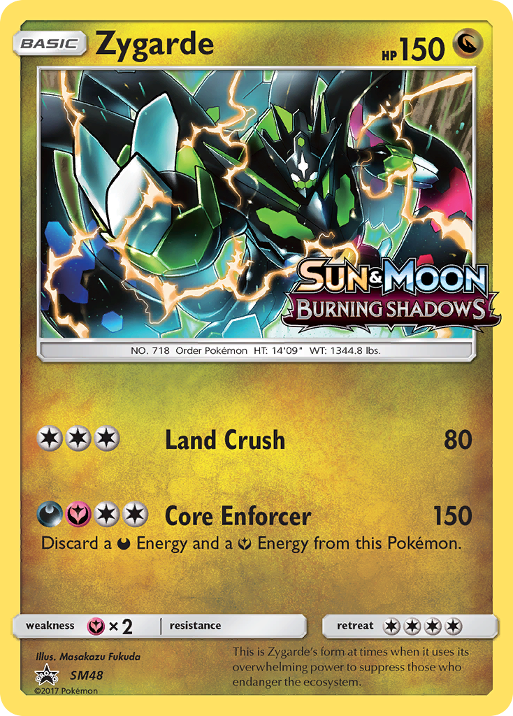 Zygarde (SM48) (Prerelease Promo) [Sun & Moon: Black Star Promos] | The Time Vault CA