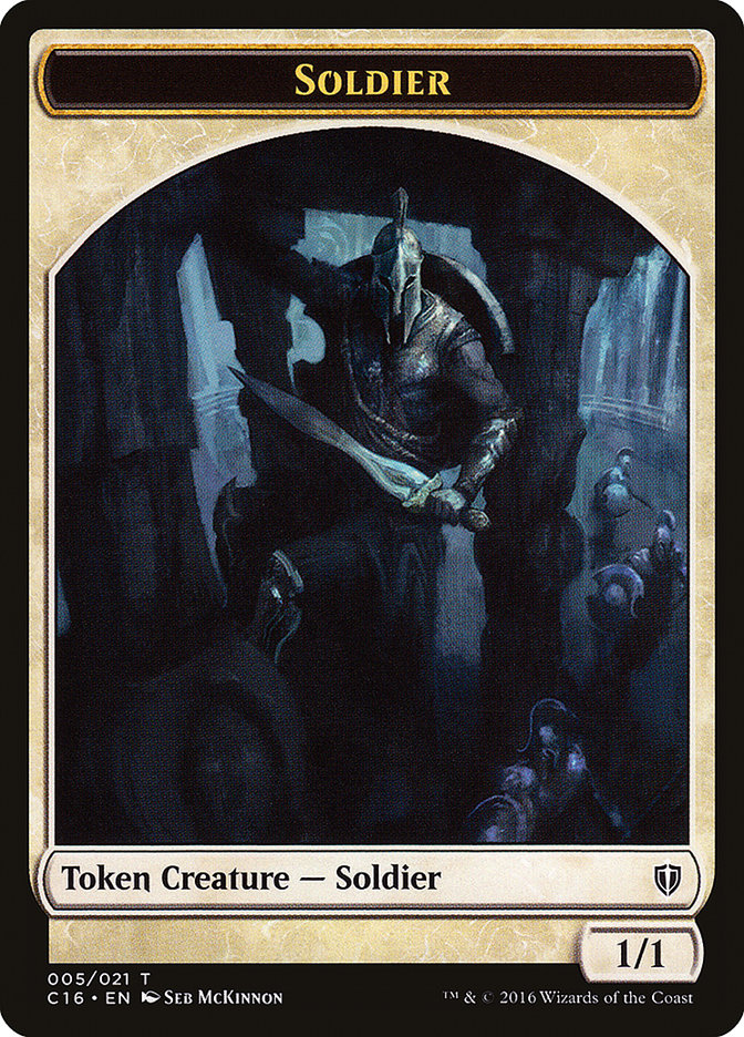 Soldier [Commander 2016 Tokens] | The Time Vault CA
