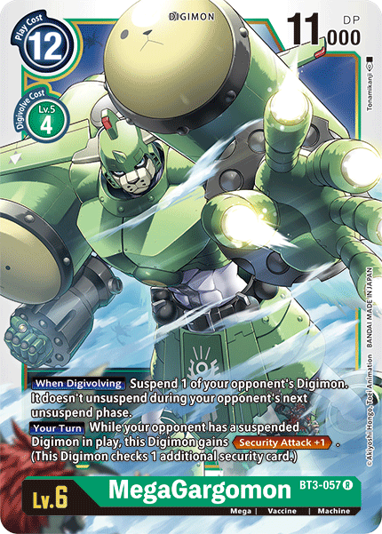 MegaGargomon [BT3-057] [Release Special Booster Ver.1.5] | The Time Vault CA