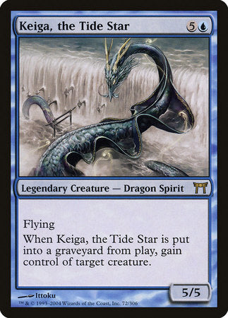 Keiga, the Tide Star [Champions of Kamigawa] | The Time Vault CA