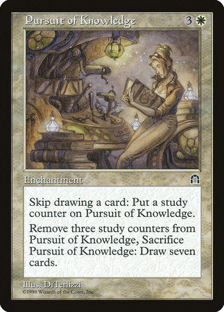 Pursuit of Knowledge [Stronghold] | The Time Vault CA