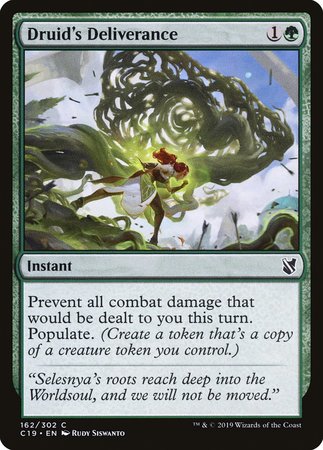 Druid's Deliverance [Commander 2019] | The Time Vault CA