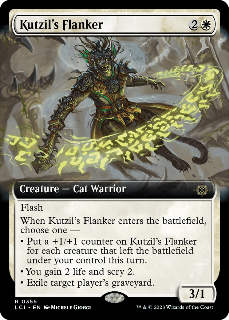 Kutzil's Flanker (Extended Art) [The Lost Caverns of Ixalan] | The Time Vault CA