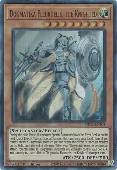 Dogmatika Fleurdelis, the Knighted [MP21-EN104] Ultra Rare | The Time Vault CA