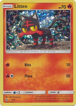 Litten (3/12) [McDonald's Promos: 2017 Collection] | The Time Vault CA