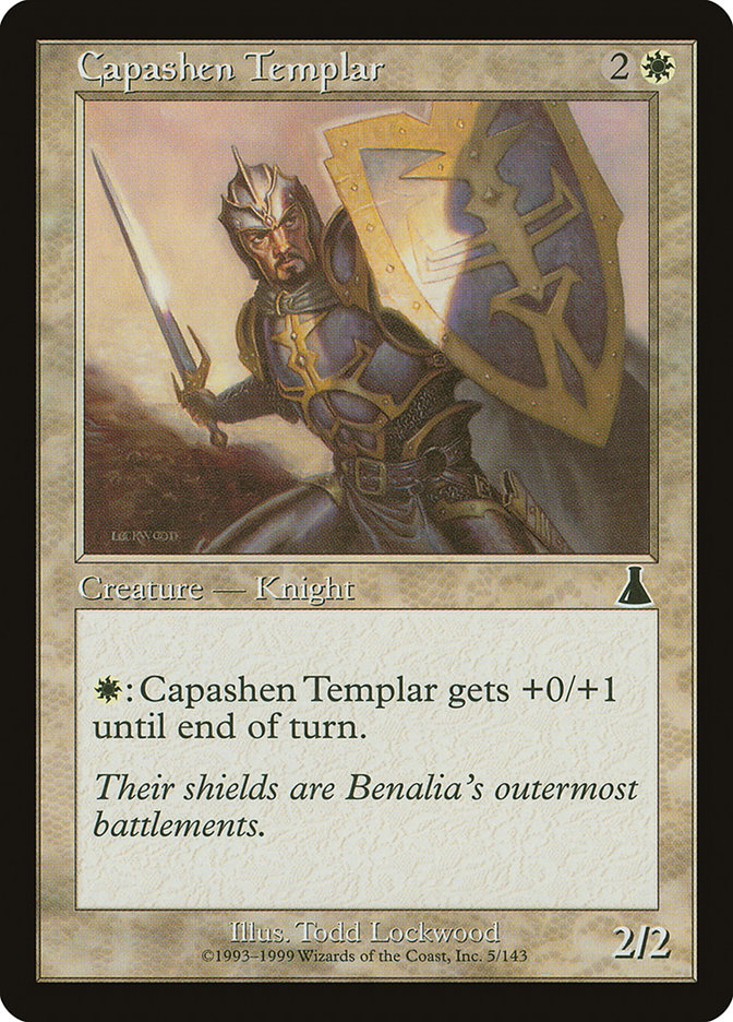 Capashen Templar [Urza's Destiny] | The Time Vault CA