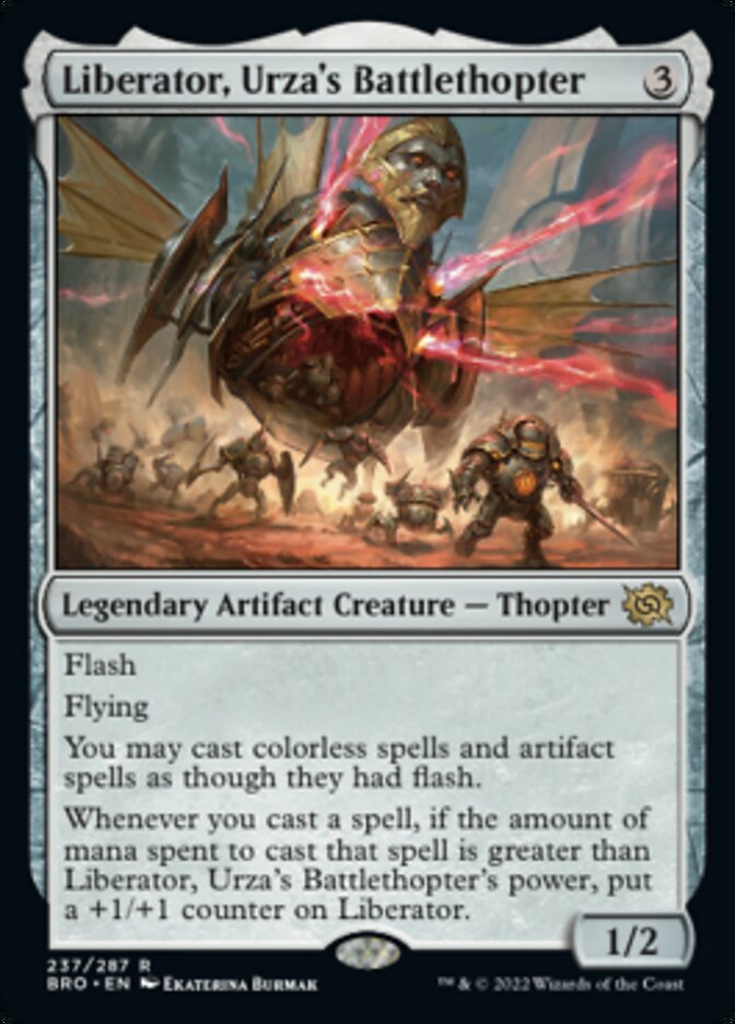 Liberator, Urza's Battlethopter [The Brothers' War] | The Time Vault CA
