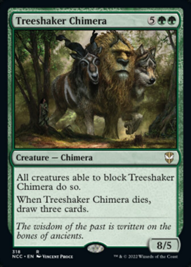 Treeshaker Chimera [Streets of New Capenna Commander] | The Time Vault CA