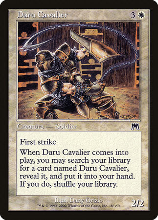 Daru Cavalier [Onslaught] | The Time Vault CA