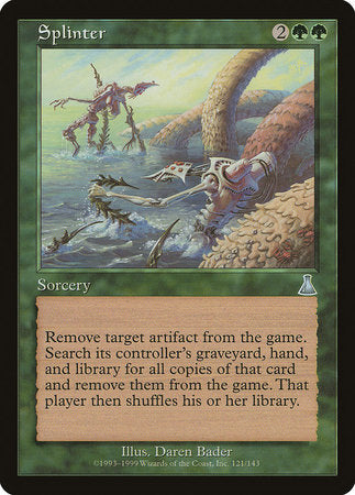 Splinter [Urza's Destiny] | The Time Vault CA