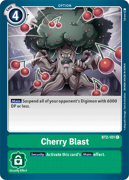 Cherry Blast [BT2-101] [Release Special Booster Ver.1.5] | The Time Vault CA