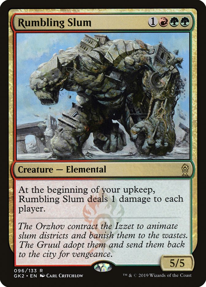 Rumbling Slum [Ravnica Allegiance Guild Kit] | The Time Vault CA