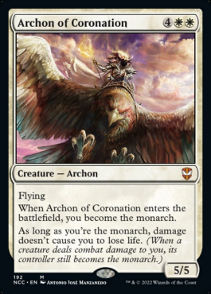 Archon of Coronation [Streets of New Capenna Commander] | The Time Vault CA