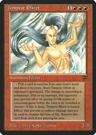 Tempest Efreet [Legends] | The Time Vault CA