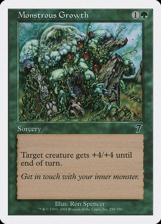 Monstrous Growth [Seventh Edition] | The Time Vault CA